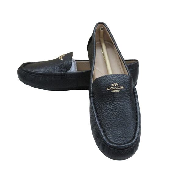 NWT COACH Women's Flats Marley Driver, Color Black, Size 7 - Picture 1 of 7